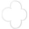 Ekena Millwork 66 56W x 66 56H x 58T Large Woodall Decorative Fretwork Ceiling Panels, PVC CELP67X6702WDL - alternate 2